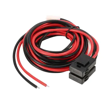 

XQF DC Power Cable Cord for Yaesu Kenwood Mobile Car Radio FT-7800R FT-8800R FT-8900R TM241 TM231 TM261A TM271 TM471 IC-F510