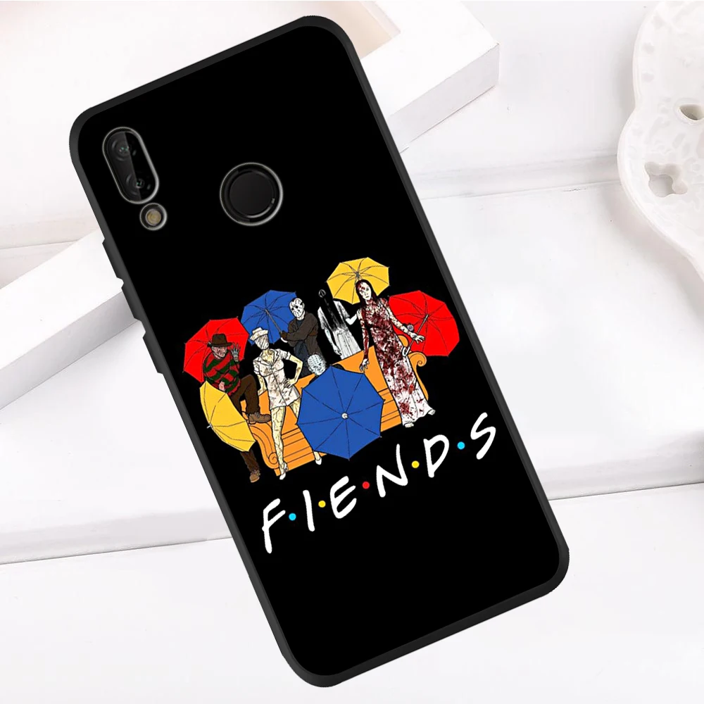 Для huawei P8 P10 P20 P30 Коврики 10 20 Honor 8 8X 9X 8C 9 V20 30 10 Lite Plus Pro Чехол для телефона чехол coque из мягкой кожи Центральная кофейня друзей