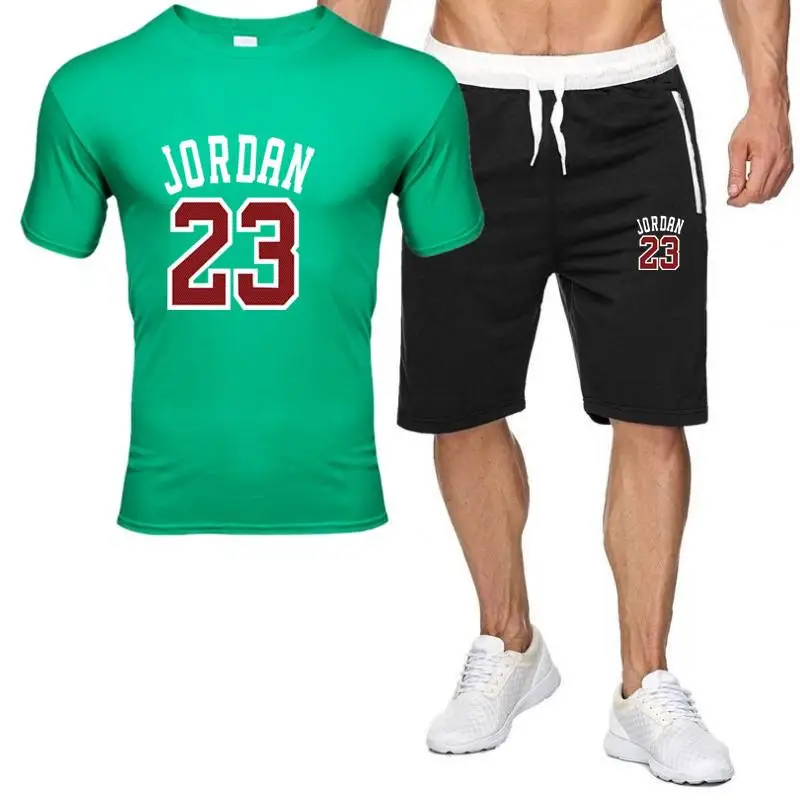 2-Piece Jordan 23 T-shirt + Shorts Outfit Sets