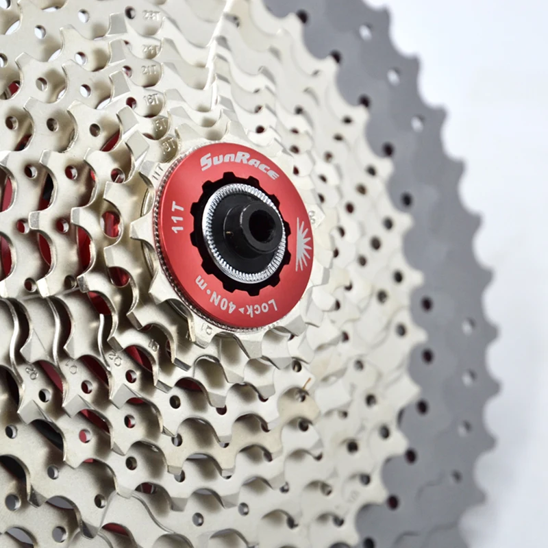 Черный/серебристый кассета горный велосипед Freewheel sunracing CSMX80-TAY 11-50T 11 скоростной велосипед широкий коэффициент велосипед mtb сталь freewheel