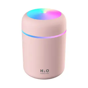 

Portable Mini USB with Colorful Night Light Air Humidifier Ultrasonic Diffuser