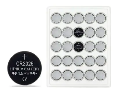 

50PCS A LOT Bateria 2025 3V Lithium Button Battery BR2052 DL2025 ECR2025 CR 2025 Lithium Batteries Free Shipping
