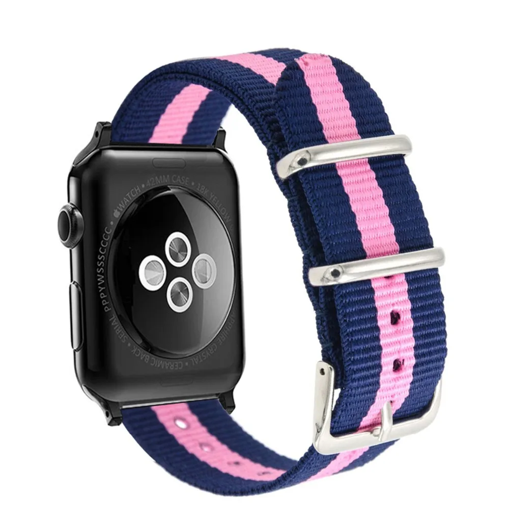 Ремешок Eastar нейлоновый для Apple Watch 3 2 1 42 мм 38 браслет iwatch 6/5/4 SE наручных