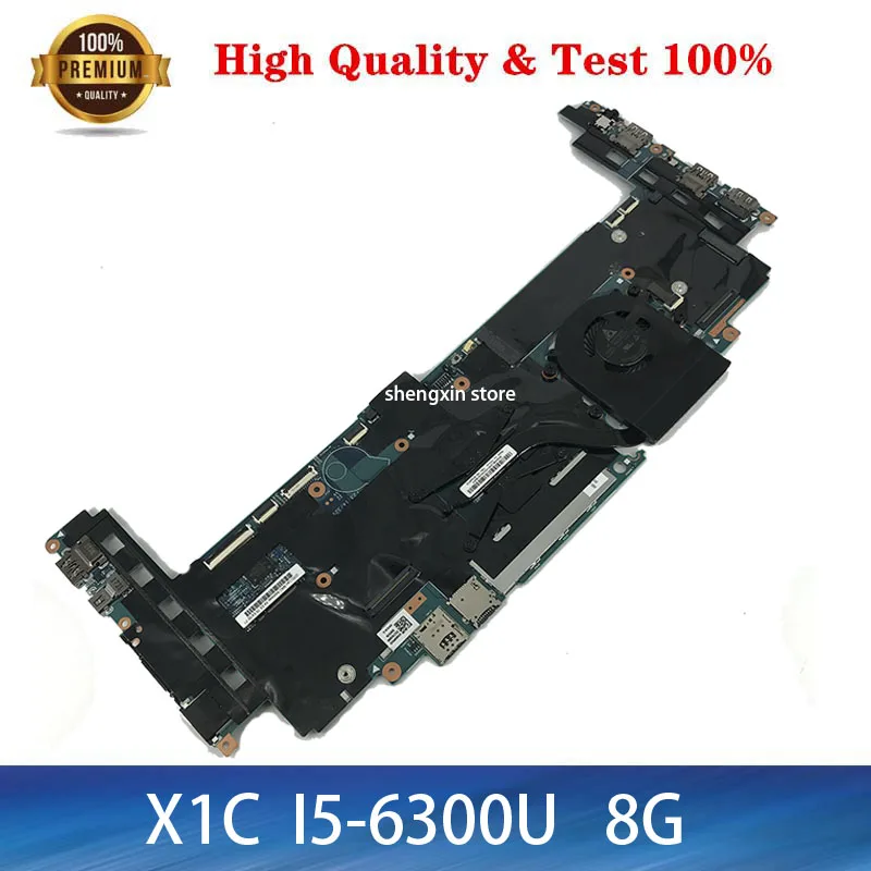 

Brand NEW 448.04P15.002M 14282-2M for Lenovo Thinkpad YOGA X1 X1C notebook motherboard CPU i5-6300U 4G RAM