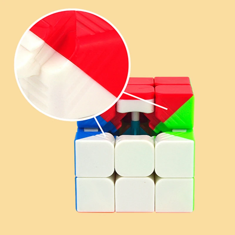 Магический куб скорость для карманных наклеек Головоломка Куб профессиональные Развивающие игрушки для детей, может практиковаться в мозге и памяти