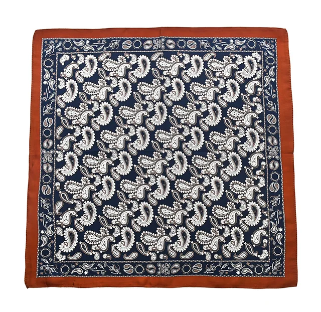 LA FERANI Design Da Donna, Nero, Tinta Unita, Bianco, Elegante Fazzoletto Di Seta, Estivo, 90 X - Foto 5