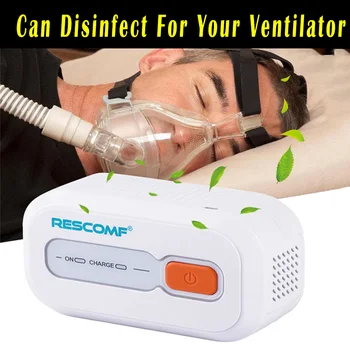 

Air Ventilator Auto CPAP BPAP Cleaner Disinfector 2200mAh Sleep Apnea Anti Snoring Easy To Carry Sleep Apnea Devices positioner