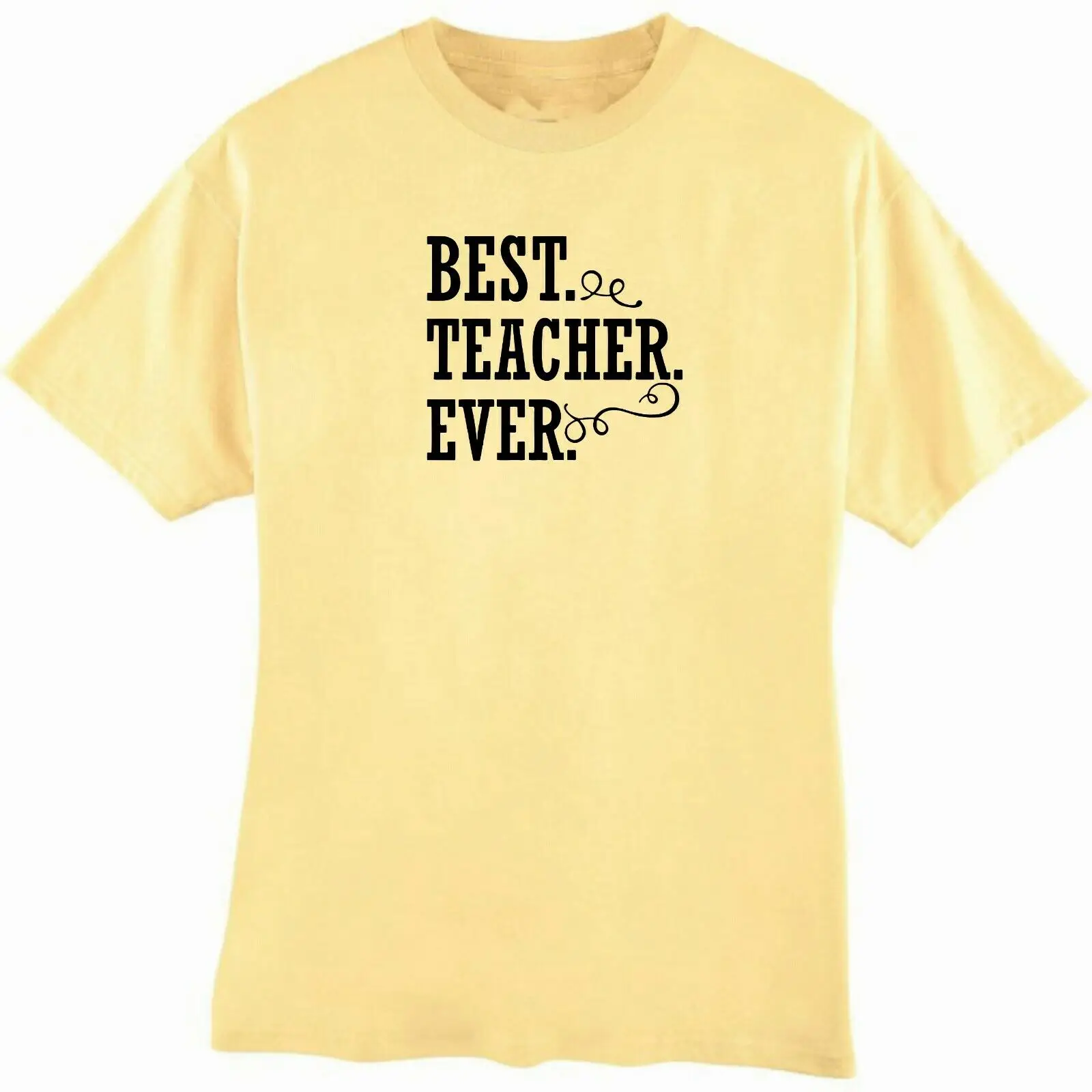 Best Teacher Ever T Shirt 2020 High quality Brand shirt Casual Short sleeve O-neck Fashion Printed 100% Cotton summer new tops | Мужская