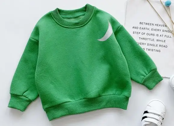 green Зимние Детские плотные бархатные толстовки для мальчиков и девочек; Осенняя теплая верхняя одежда; детский пуловер; пальто; детская одежда - Цвет: green