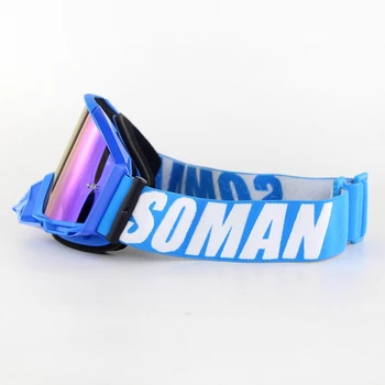 

Motorcycle Helmet Glasses 3pcs Films+Extra Clear Lens Casco Moto Motocross Goggles Capacetes Para Moto Goggles SM13