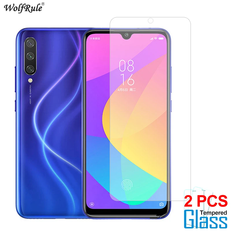 

2Pcs Glass For Xiaomi Mi A3 A2 Lite 9 Lite Redmi 8A 7 Note 8T 8 Pro Screen Protector Tempered Glass Protective Phone Film