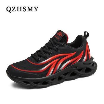 

Burning Flame Brand Running Shoes Zapatillas Hombre Deportiva Sport Casual Shoes Men Athletic Breathable Male Trainers Footwear