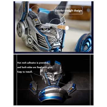 

New Transformation Robot Resin Ashtray Smoking Accessories Creative Robot Ashtray Gift for Bumblebee Optimus Prime