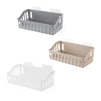 

Suction Cup Bathroom Rack Free Punch Plastic Wall-Mounted Creative Double Bathroom Large Household Drain Soap Box Household