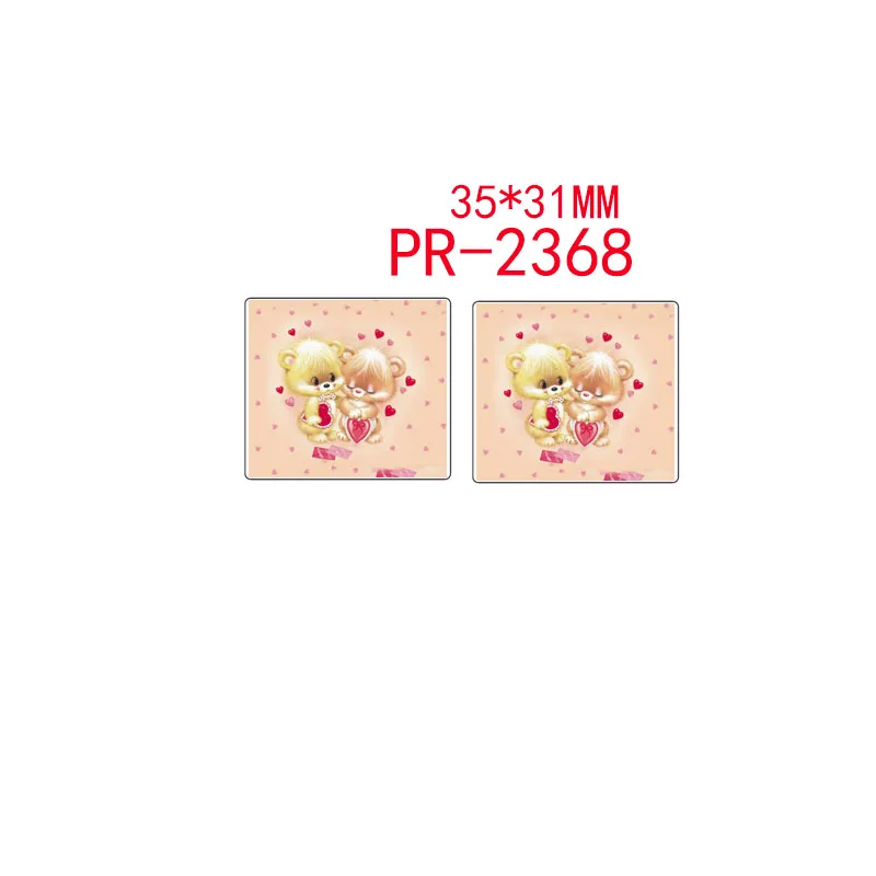 2368 30 шт мультфильм персонаж плоское украшение из смолы pr 2404 - Цвет: 2368
