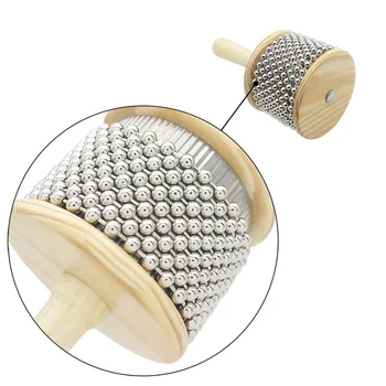 

Percussion Instrument Cabasa Shaker Fit Music Band Accompaniment M