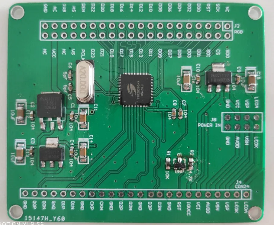 

RGB to MIPI Board SSD2828 Minimum System MIPI Screen LCD Lighting Test Board