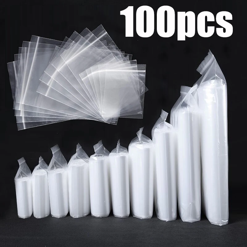 

100pcs DIY Diamond Painting Tools Plastic Self Adhesive Bags 100pcs/lot Drills Glued Stone Storage Sealing Bag Craft Supplies