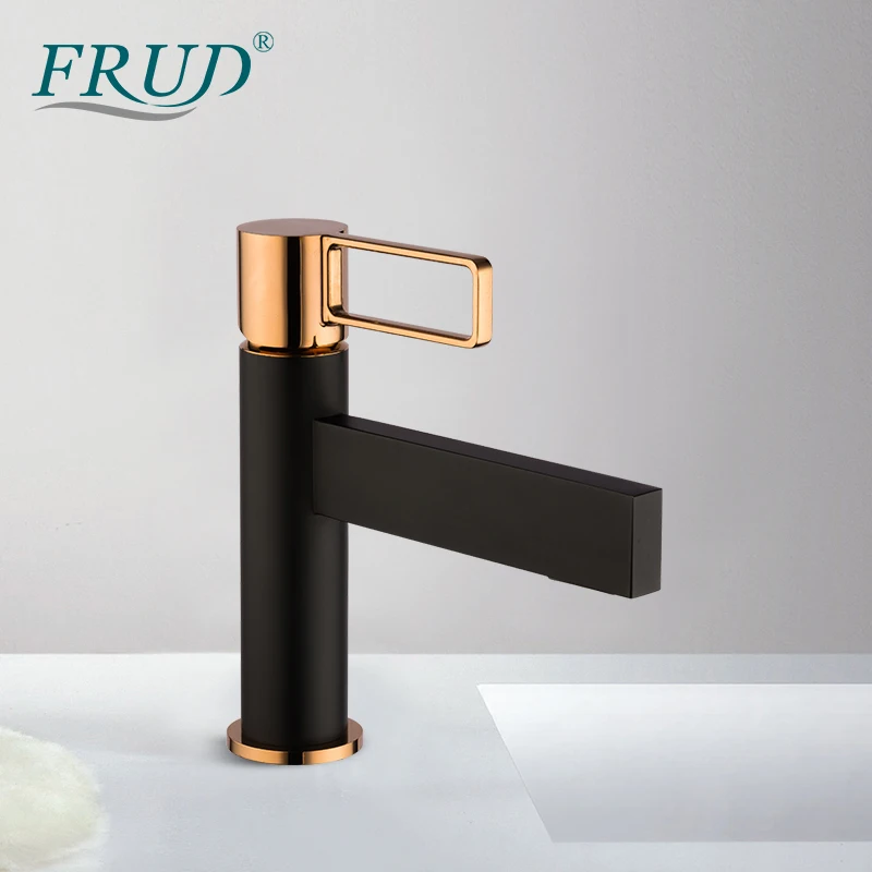 FRUD смеситель для ванной комнаты хромированный латунный Смеситель горячей и