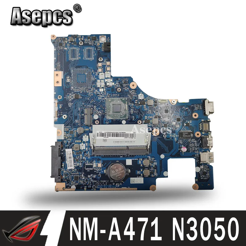 BMWC1/BMWC2 NM A471 материнская плата для For Lenovo 300 15IBR ноутбук CPU N3050 DDR3 100% тестовая