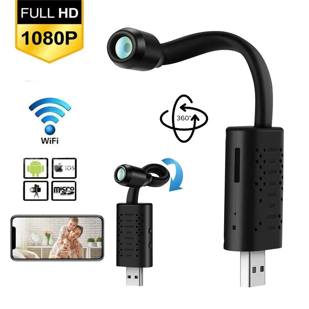 2020 Новый U21 1080P HD Smart экшн камера с Wi Fi подключением USB Камера в режиме реального