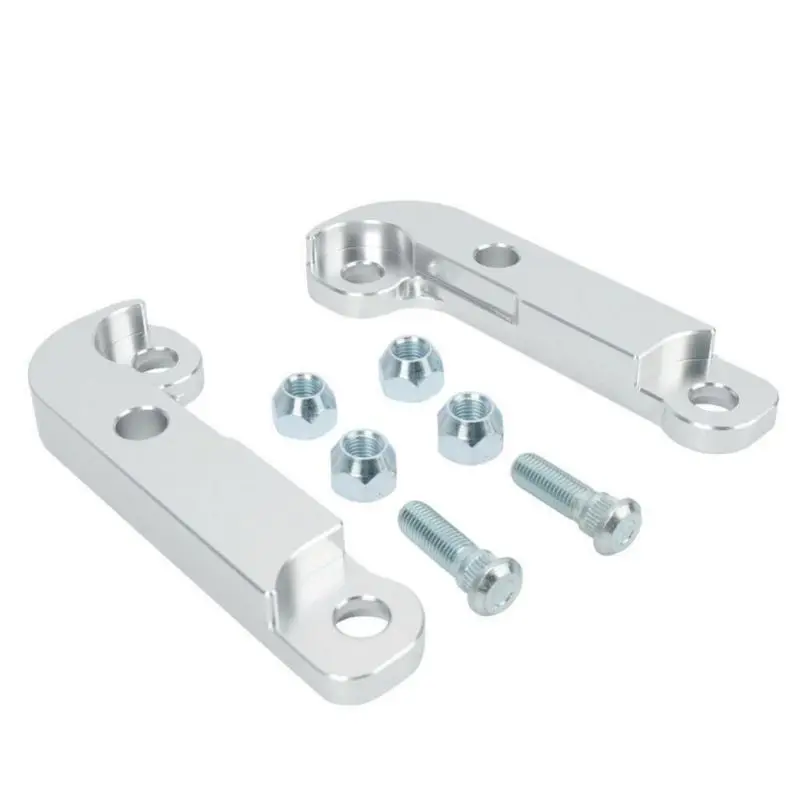 Адаптер увеличивает угол примерно на 25% для Drift Lock Kit для E36 M3 Drift автомобильный адаптер и установка - Цвет: Белый