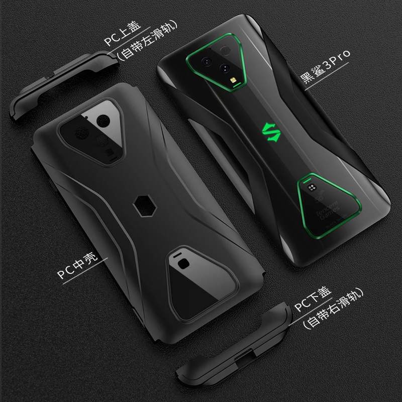 For Xiaomi Black Shark 3 Fundas Case 360 Full Protective Cases for Xiaomi Black Shark3 Back Cover Black Shark3 Hybrid Hard Shell For Xiaomi Black Shark 3 Fundas Case 360 Full Protective Cases for Xiaomi Black Shark3 Back Cover Black Shark3 Hybrid Hard Shell