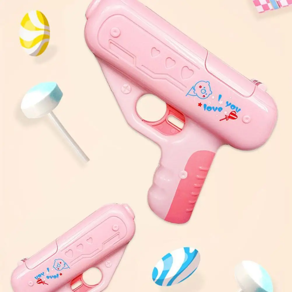 Pistola de Piruleta de azúcar para chicas, juguete ligero, piruleta, almacenamiento, regalo para chicas, Chi I5W1