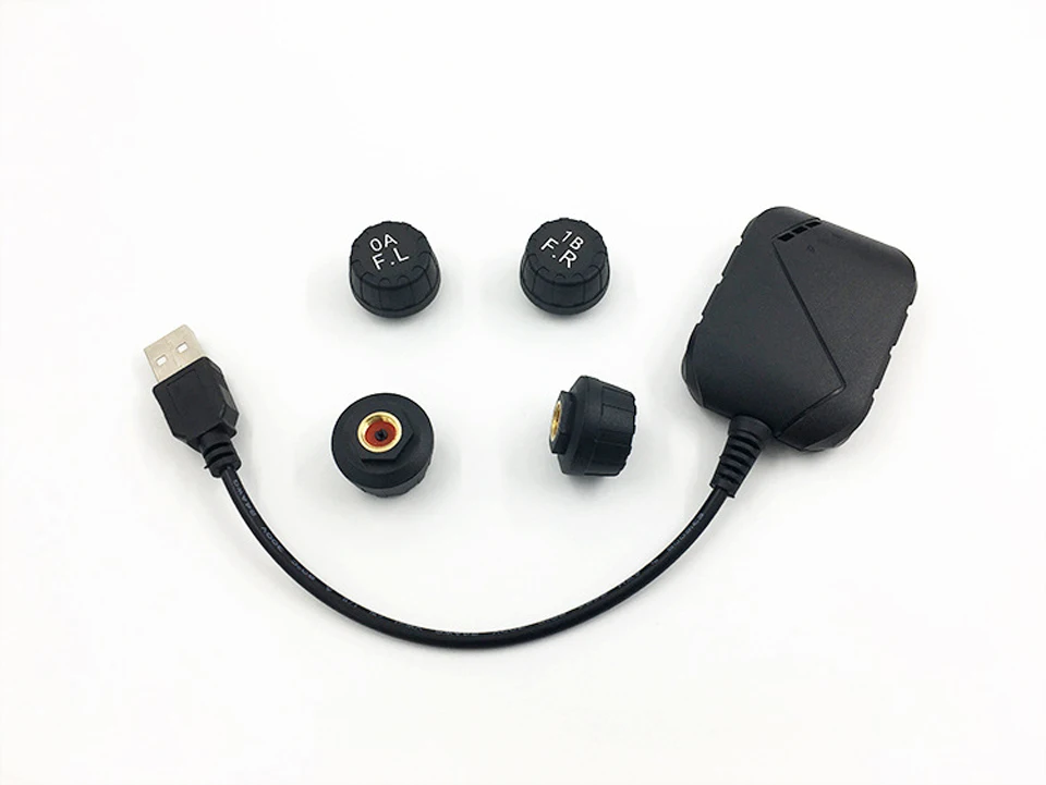 Большой экран Android навигация выделенная USB Беспроводная система контроля давления в шинах внешний детектор давления в шинах