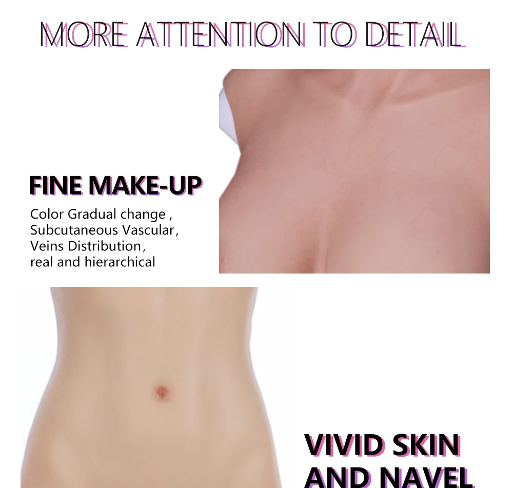 7Th Generation Crossdresser Silicone Breast Bodysuit Artifical Vagina Real Pusssy Fake Breast Forms Hip Enhancer Silicone Boobs (8)