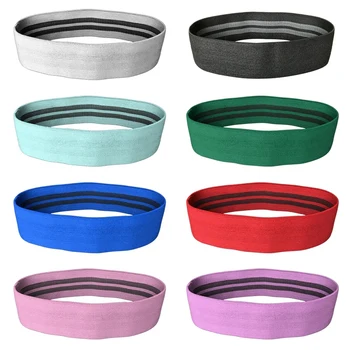 

Unisex Booty Band Hip Circle Loop Resistance Band Non-slip Workout Exercise Stretching Training Circle Bands For Legs Thigh Glut
