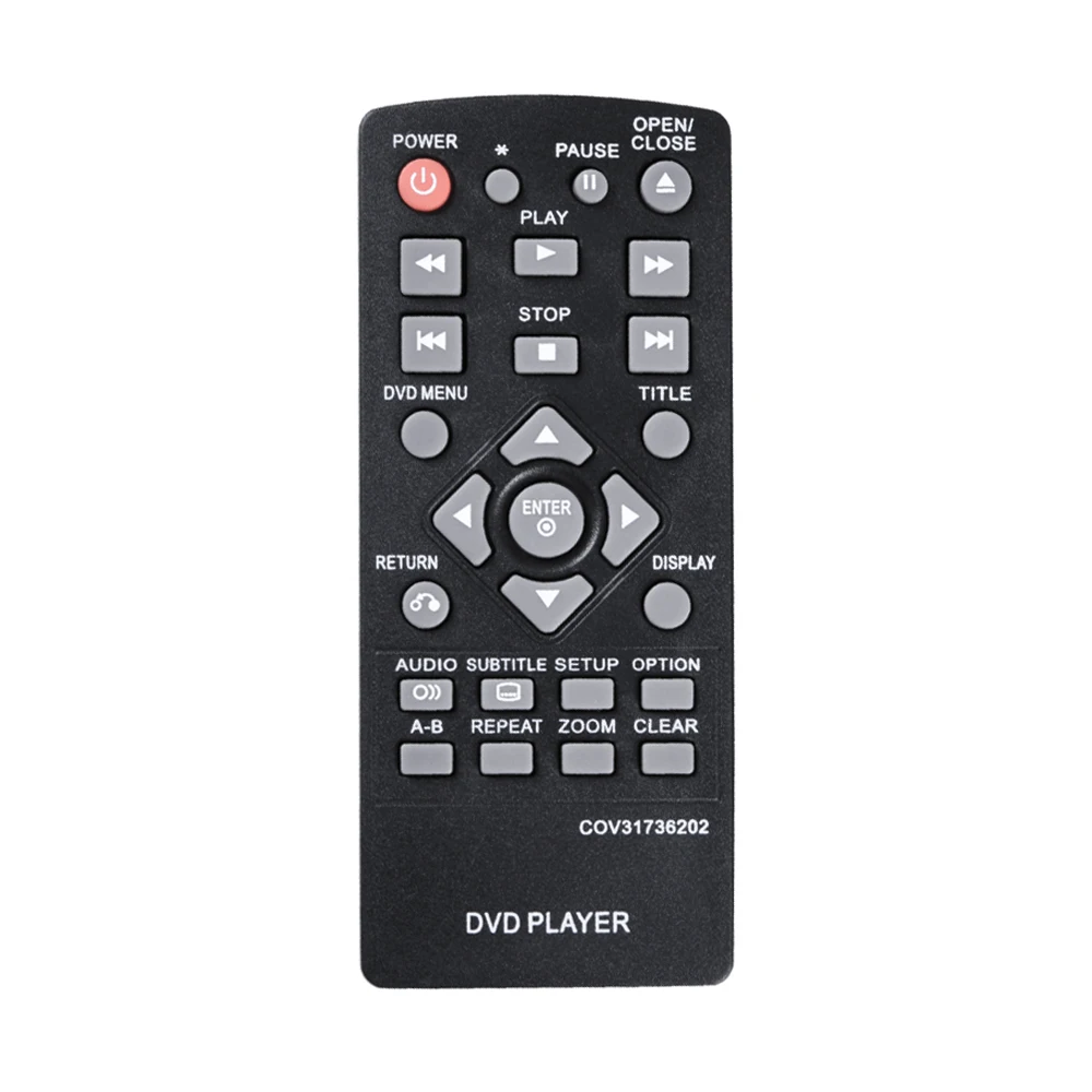 

New COV31736202 For LG DVD Player DP132 DP132NU Remote Control Replacement