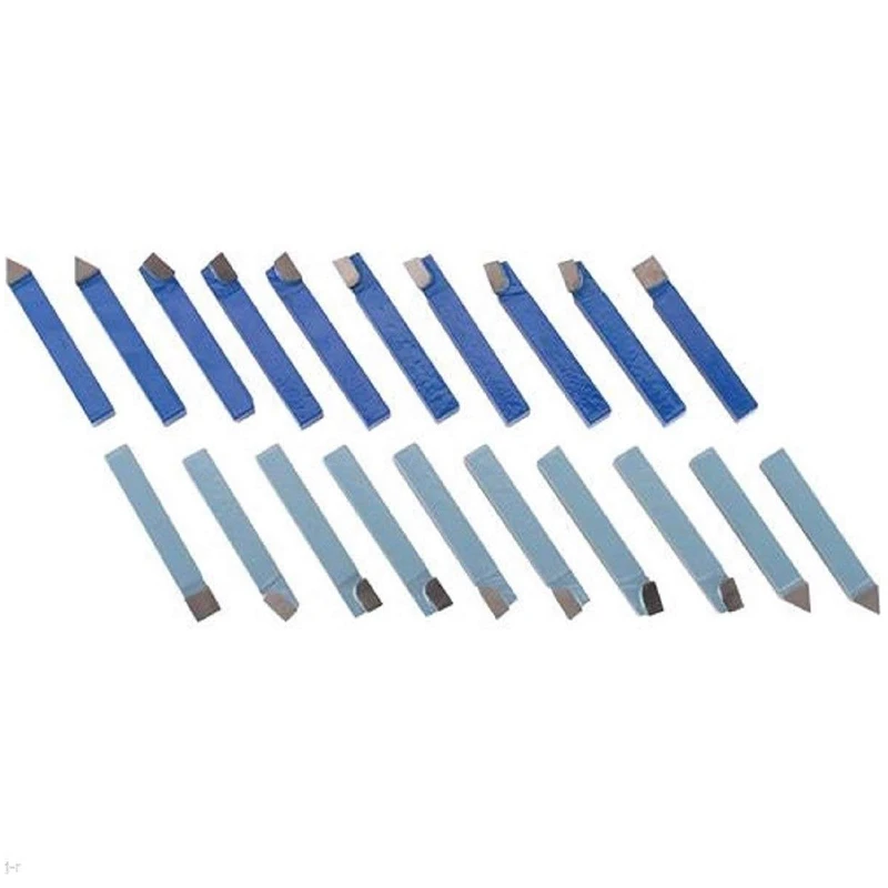 

20Pcs Carbide Tip Tipped Lathe Tool Set 1/2 Inch Shank Metal Cutter Bit Cutting Turning Tools