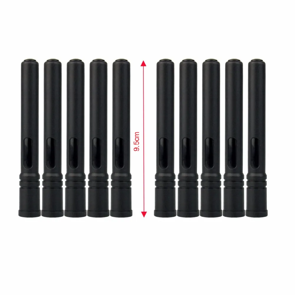 10 шт. Антенна UHF 400 480 МГц Вт с высоким коэффициентом усиления 2.15dBi SMA M вилки для Retevis RT3 TYT MD 380 двухстороннее