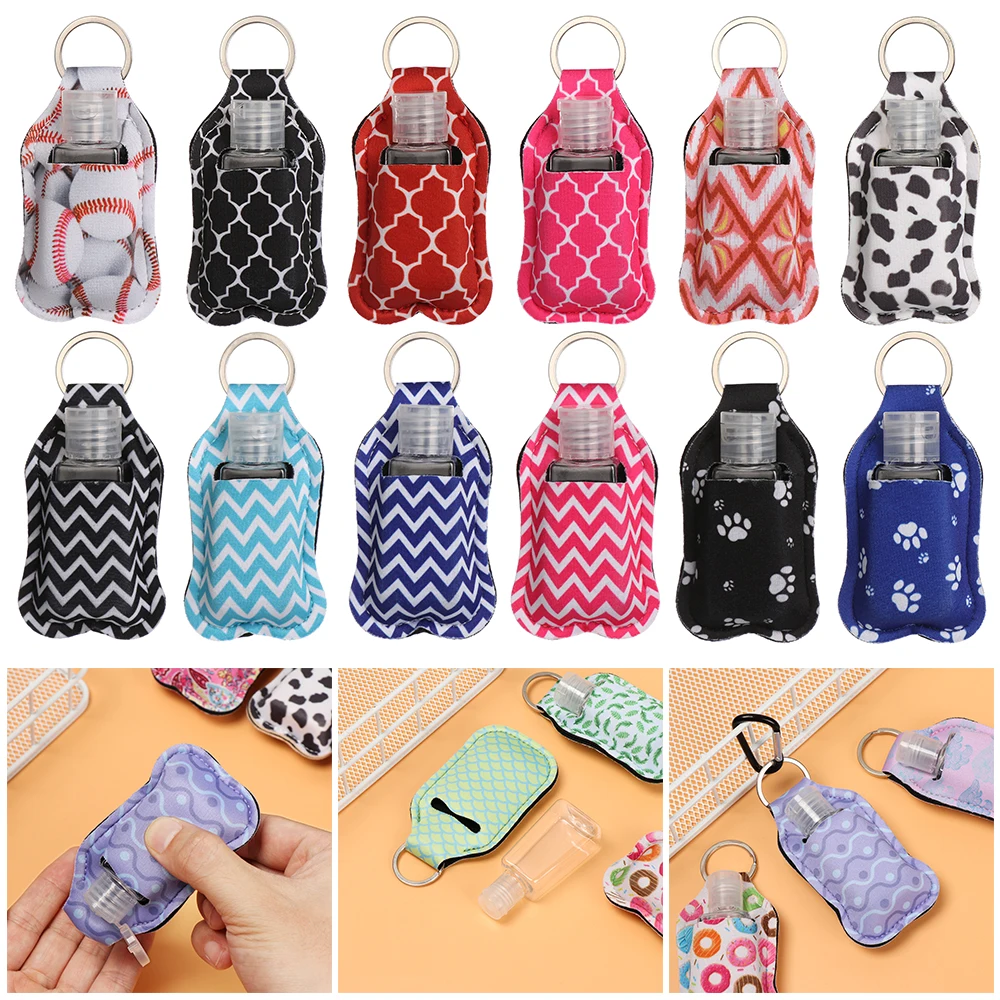 30 мл дезинфицирующее средство для рук брелок-держатель откидной держатель