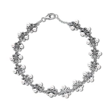 Браслеты из стерлингового серебра 925 пробы с кружевом Botanique