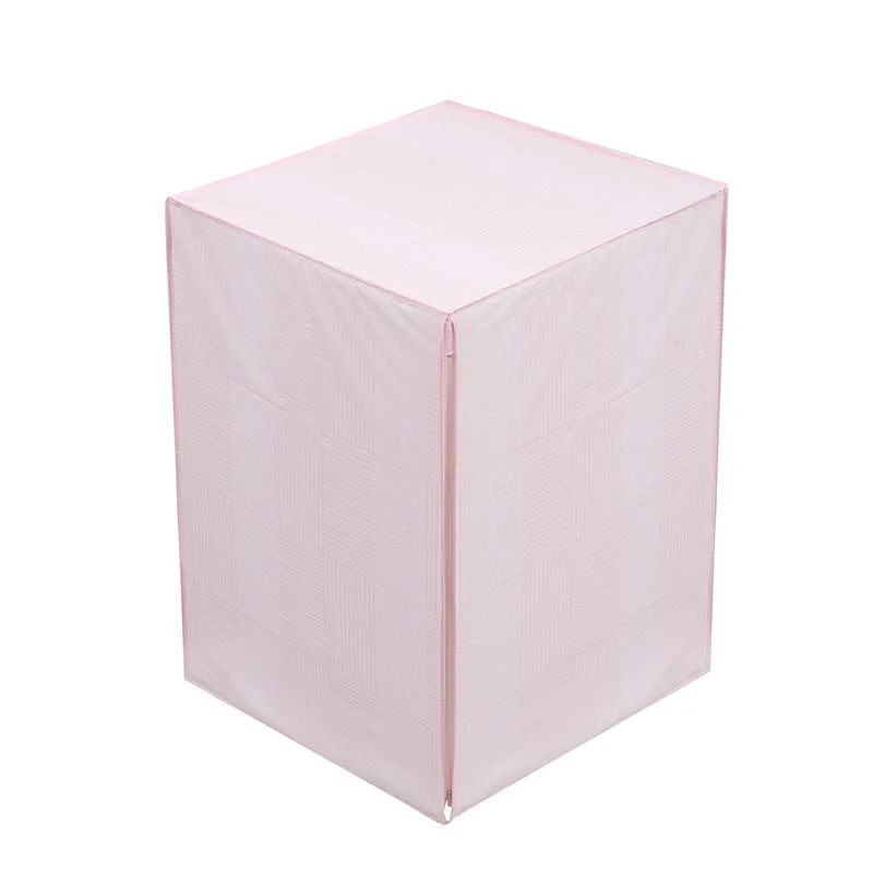 pink B Домашняя стиральная машина, пылезащитный чехол, органайзер, крышка для стиральной машины, прибор, водонепроницаемый защитный чехол для пальто, аксессуары для ванной комнаты - Цвет: pink B
