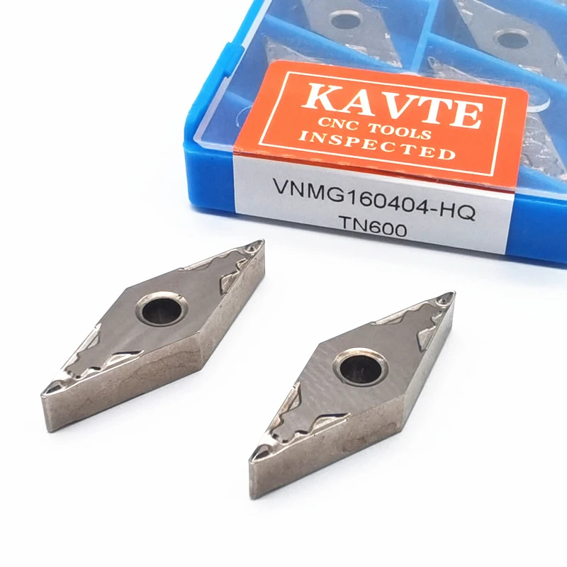 

VNMG160404-HQ TN600 External Turning Tool Inserts CNC Center Lathe For Steel Finishing Material Ceramic Carbide Blade VNMG160408