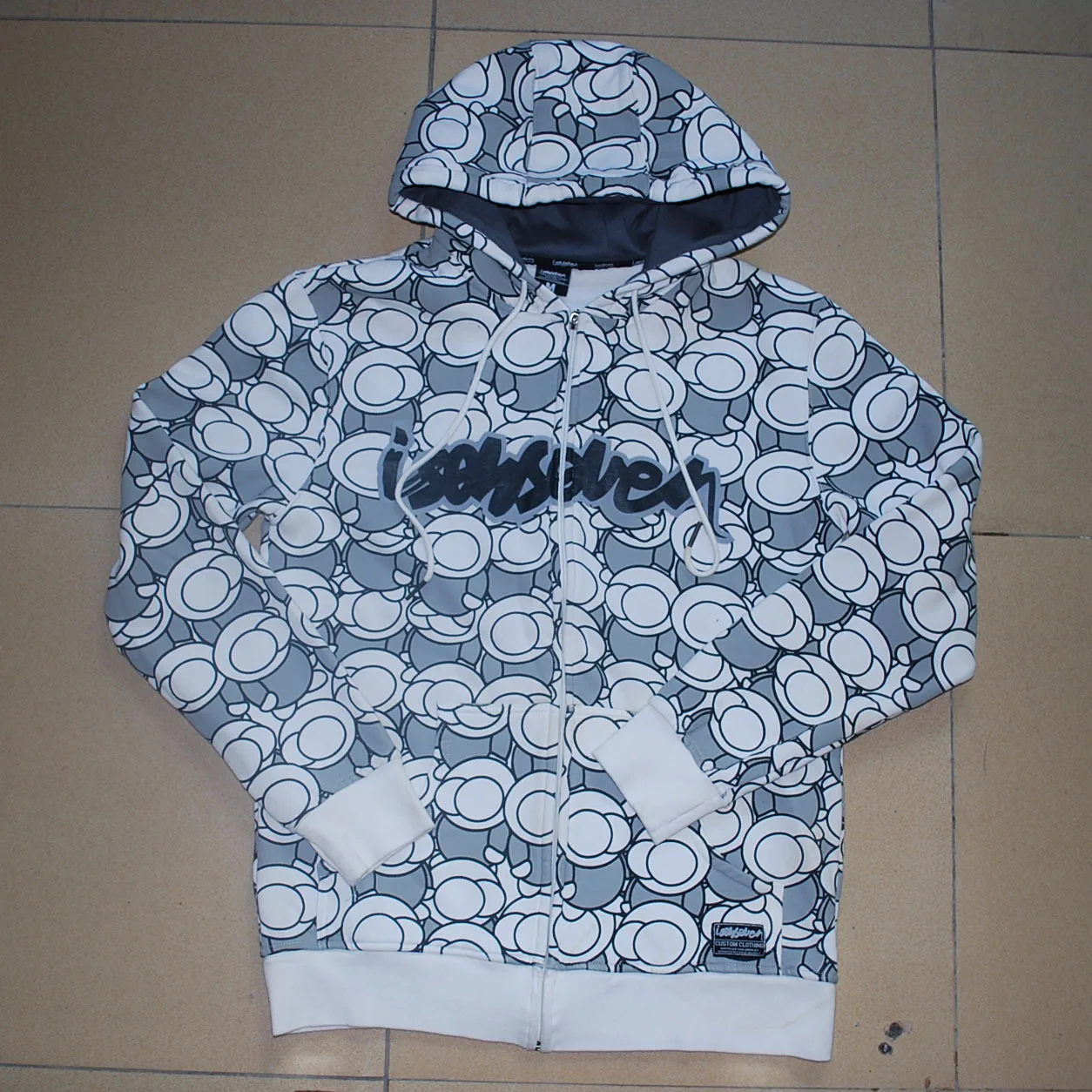 

Processing Customizable 3D Digital Printing Transfer Printing Sublimation Polyester Space Cotton Hoodie