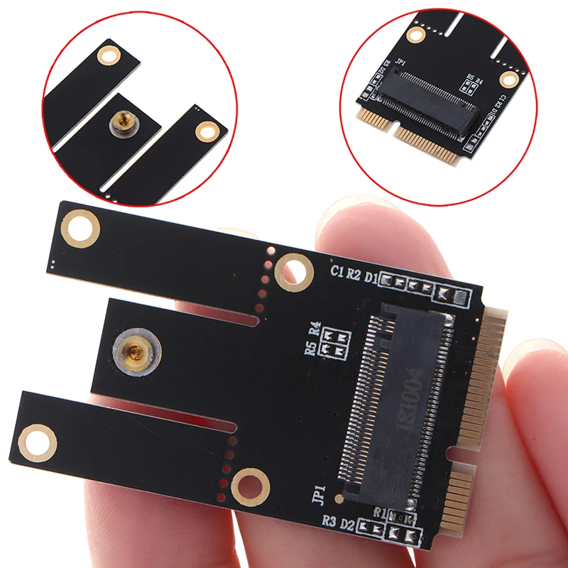 M.2 NGFF Mini PCI-E(PCIe+ USB) Адаптер для M.2 Wi-Fi Bluetooth плата Wireless WLAN Card Intel AX200 9260 8265 8260 для ноутбука