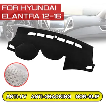 

for Hyundai Elantra 2012 2013 2014 2015 2016 Car Dashboard Mat Anti-dirty Non-slip Dash Cover Mat UV Protection Shade