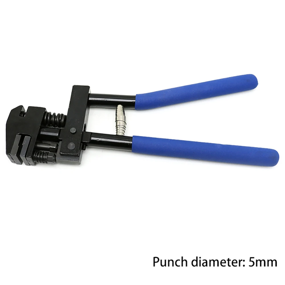 

5 mm Card card tag PVC office paper open Round hole rivet pliers Hole puncher Puncher Tool crimping Clamping pliers