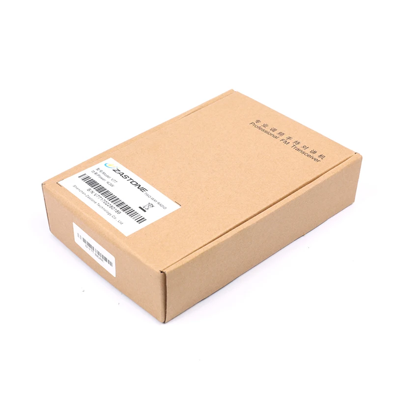 Zastone V77 портативная рация UHF 400 470MHz 1500mAh тонкий портативный приемопередатчик мини