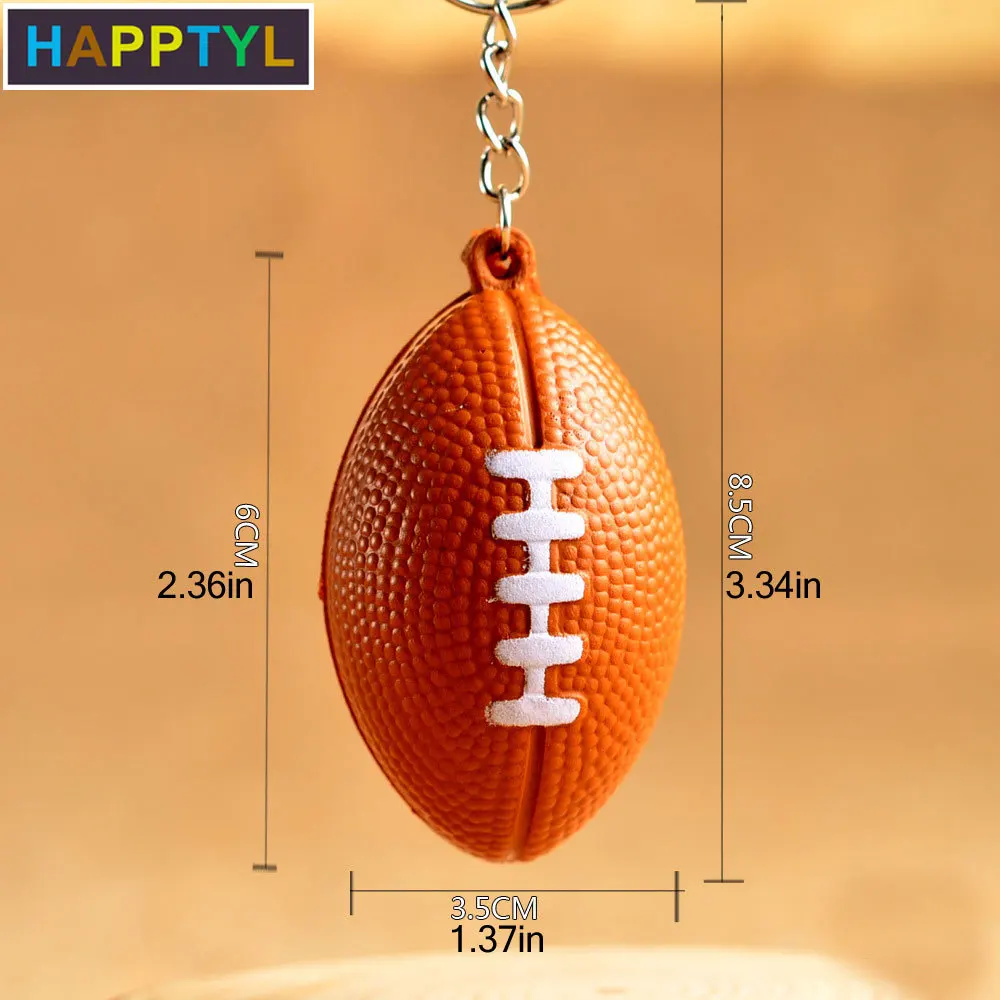HAPPTYL PU брелок спортивные футбольные игрушки брелки ювелирные изделия подарок для