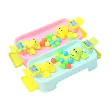 2 шт милые лягушки едят игрушки-бобы образовательные игрушки мода двойная лягушка глотая игрушки-бобы для Детей Забавные настольные игры игрушки