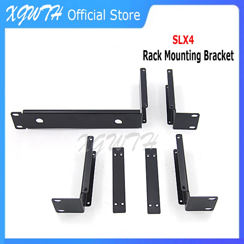 Staffa Di Montaggio Su Rack In Metallo Kit Rack Per Cavi Di Prolunga Per Antenna Per Ricevitore Wireless Shure Slx Slx4 Beta58A Microfono Wireless