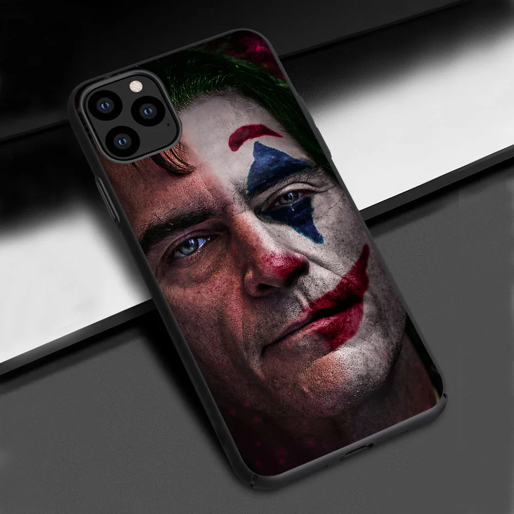 Забавный чехол для телефона joker для Apple iPhone 11 pro Xs Max чехол 5 5S Se 6 6S 7 8 Plus X XS XR черный мягкий резиновый ТПУ чехол для телефона 11 Pro