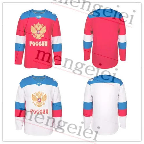 

Team Russian Hockey Jersey Hockey Jersey Embroidery Stitched Customize any number and name Jerseys