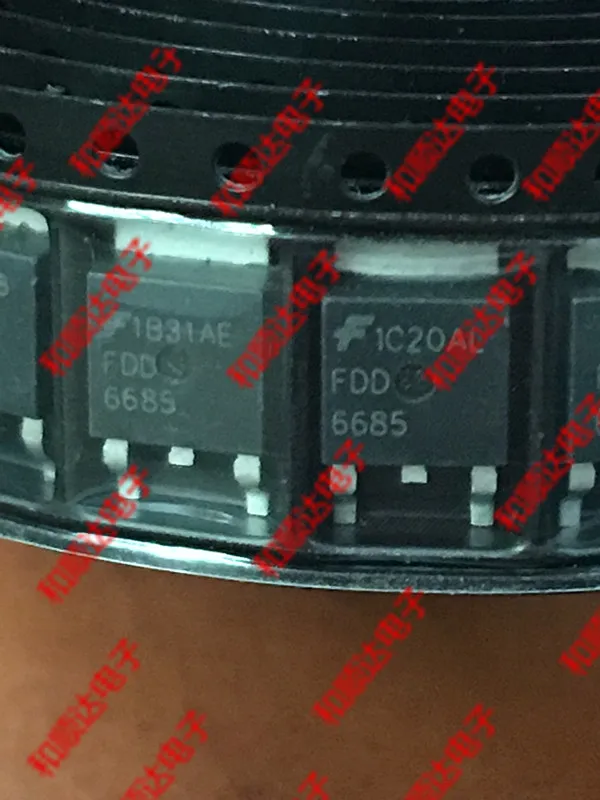 10 шт./лот FDD6685 новое место до-252 P пересечение-40A-30 V купить на ...