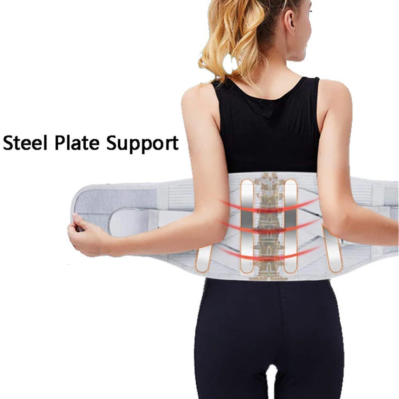 

Lower Back Support For Men And Women Neoprene Waist Support Gym Waist Protector Fitness Lumbar Sweat Belt Sport Accessories